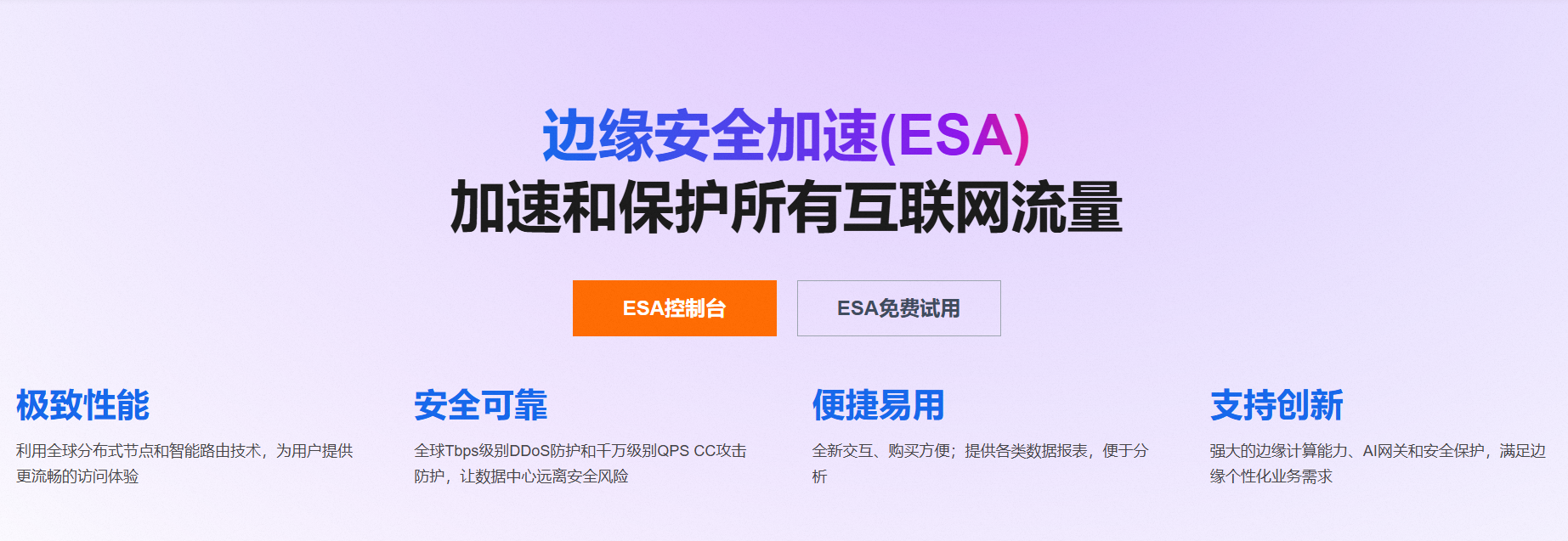 阿里云ESA推荐（国内站、国际站）